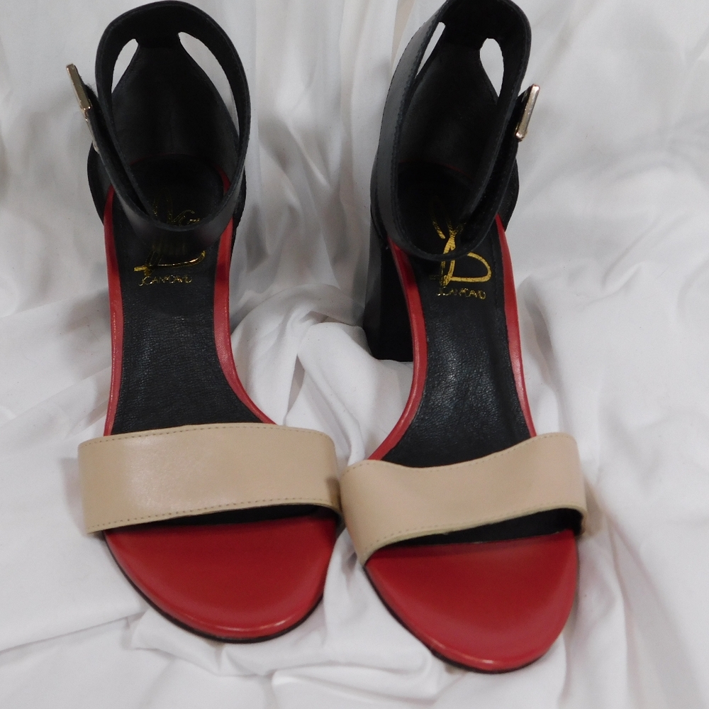 Joan and David heels